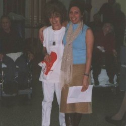 L'infermiera Rosangela (a sinistra nella foto) e l'ASA Emanuela