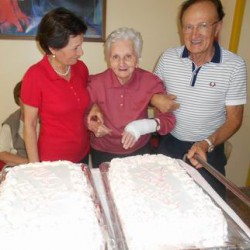 Le torte cucinate in occasione del compleanno di Teresa Papa.